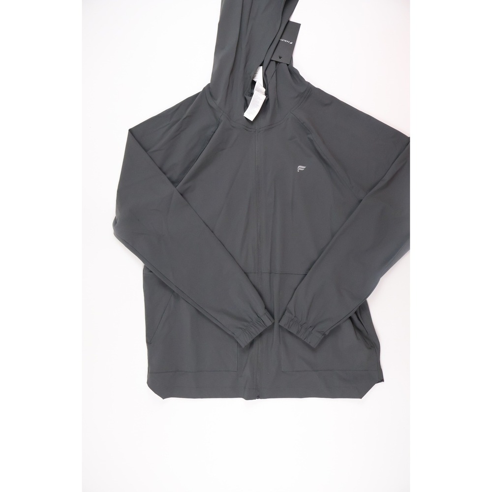 Fabletics Mens Jacket The One Jacket Onyx Gray Solid L NWT
